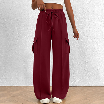 🍃Women's Casual Relaxed Solid Color Pants