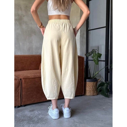 🍂Women's Solid Color Lantern Pants