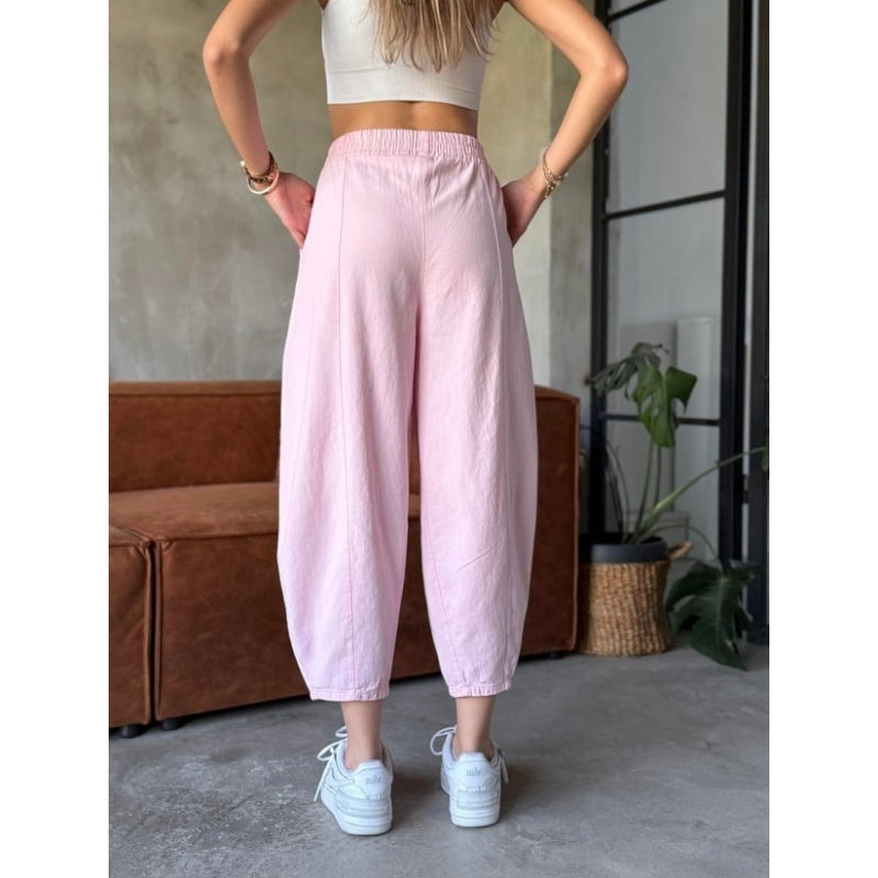 🍂Women's Solid Color Lantern Pants