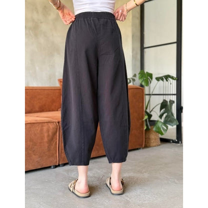 🍂Women's Solid Color Lantern Pants