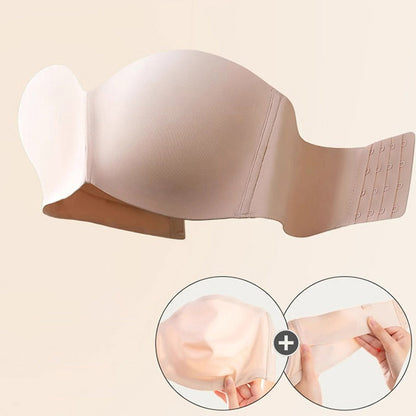 💕What should I wear tomorrow?💕Summer Sale Non-Slip Full-Coverage Bandeau Bra