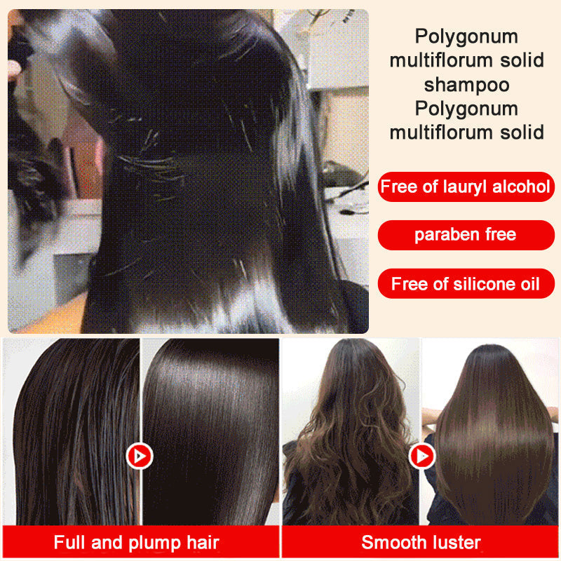🍀Polygonum Shampoo Soap, Cleansing Hair & Face