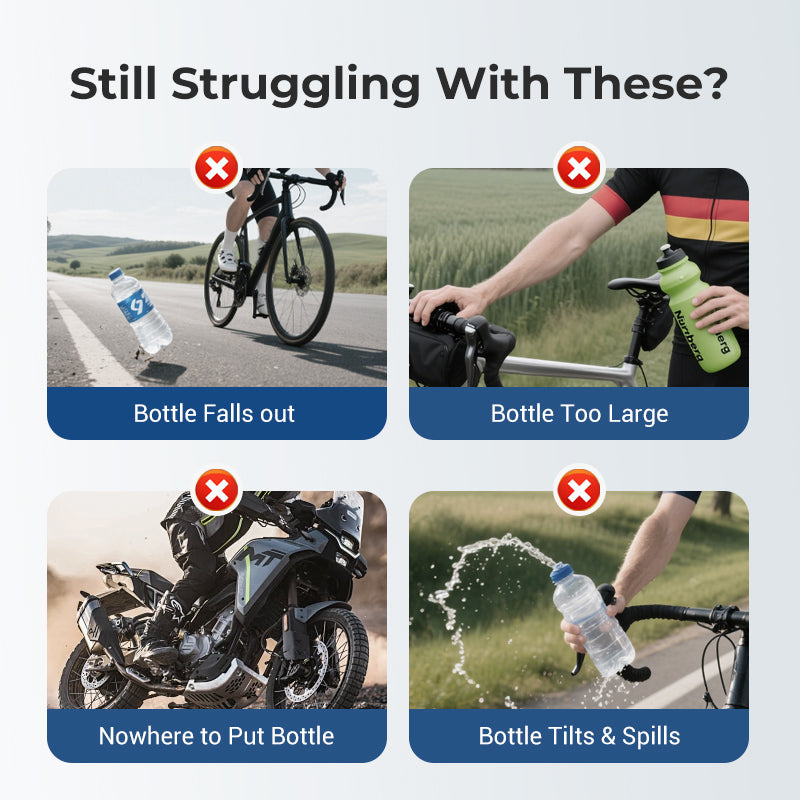🎁 Limited-time promotional bundle 🔥Adaptive Cycling Bottle Holder and Cleaning brush