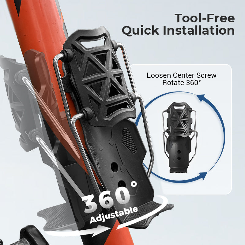 🎁 Limited-time promotional bundle 🔥Adaptive Cycling Bottle Holder and Cleaning brush