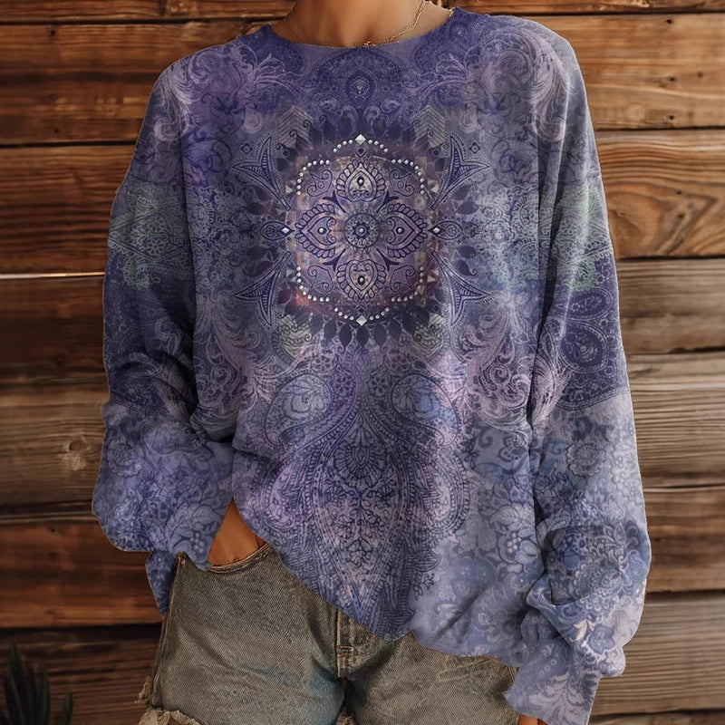 🍂Women's Loose Fit Tie-Dye Sweatshirt