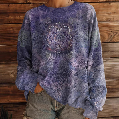 🍂Women's Loose Fit Tie-Dye Sweatshirt