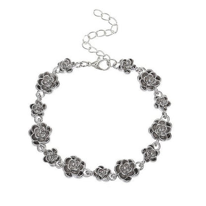 ✨Women's Vintage Elegance Floral Bracelet🏵️