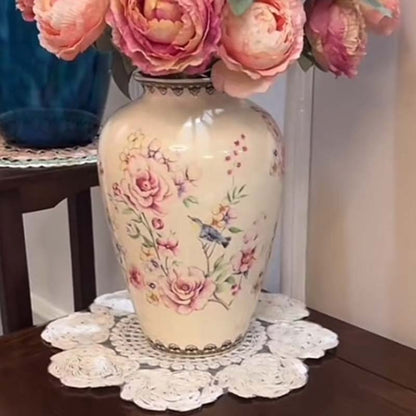 🌸Round Floral Non Slip Placemat