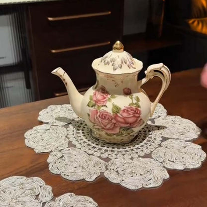 🌸Round Floral Non Slip Placemat