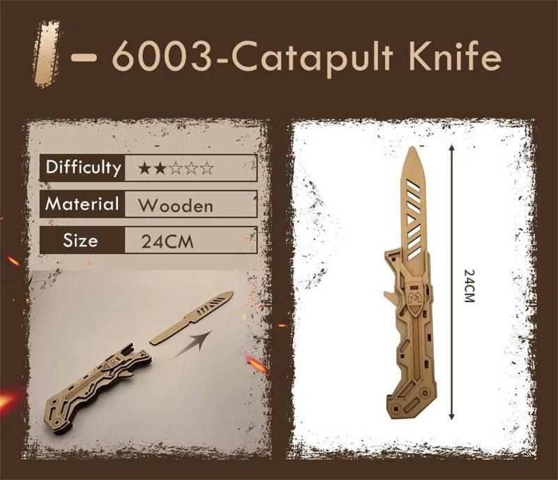 🎁 Hot Sale 49% OFF 🔥New Wooden Assembled Military Knife