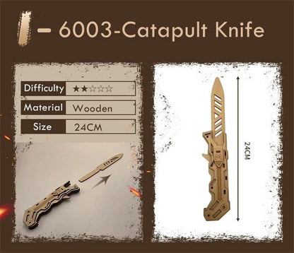 🎁 Hot Sale 49% OFF 🔥New Wooden Assembled Military Knife