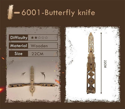 🎁 Hot Sale 49% OFF 🔥New Wooden Assembled Military Knife