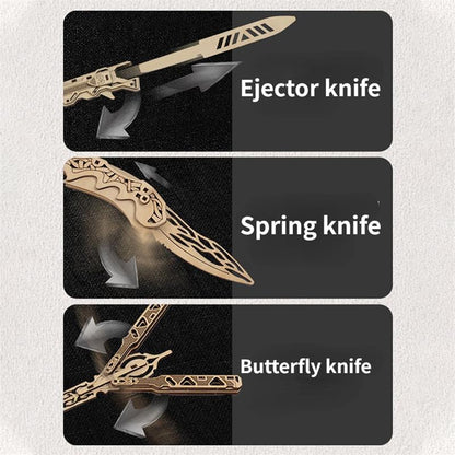 🎁 Hot Sale 49% OFF 🔥New Wooden Assembled Military Knife