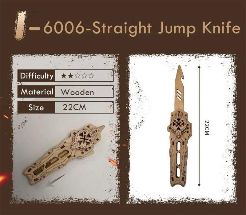 🎁 Hot Sale 49% OFF 🔥New Wooden Assembled Military Knife