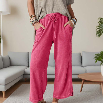 🍂Women’s Comfortable Wide-Leg Elastic Waist Pants