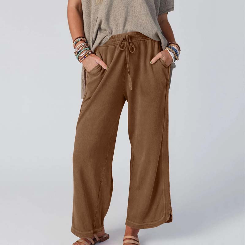 🍂Women’s Comfortable Wide-Leg Elastic Waist Pants