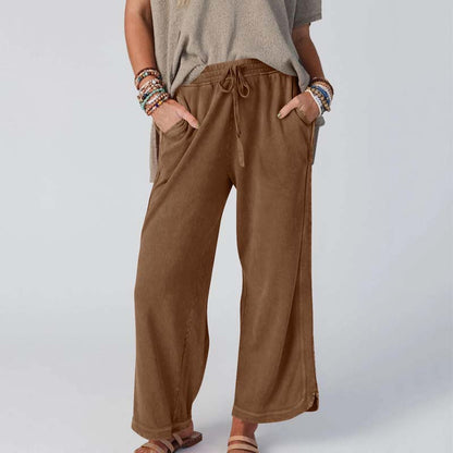 🍂Women’s Comfortable Wide-Leg Elastic Waist Pants