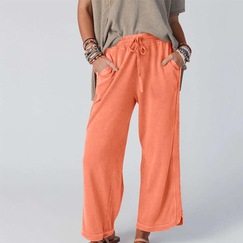 🍂Women’s Comfortable Wide-Leg Elastic Waist Pants