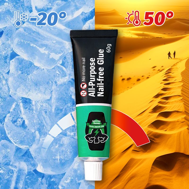 【🔥Buy 2 Get 3 Free】☔All-purpose Nail-free Glue