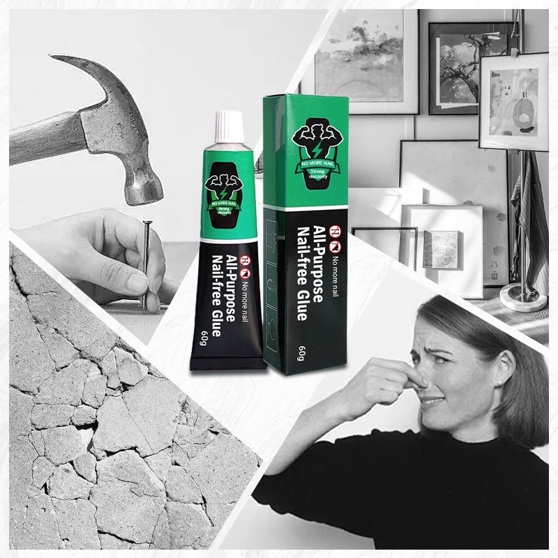 【🔥Buy 2 Get 3 Free】☔All-purpose Nail-free Glue