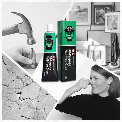 【🔥Buy 2 Get 3 Free】☔All-purpose Nail-free Glue