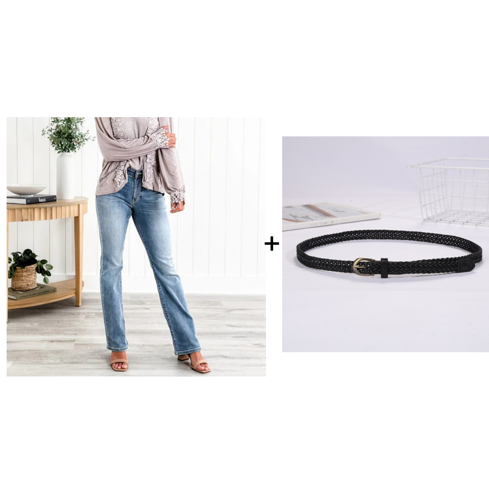 💥High Stretch Tummy Control Jeans👖