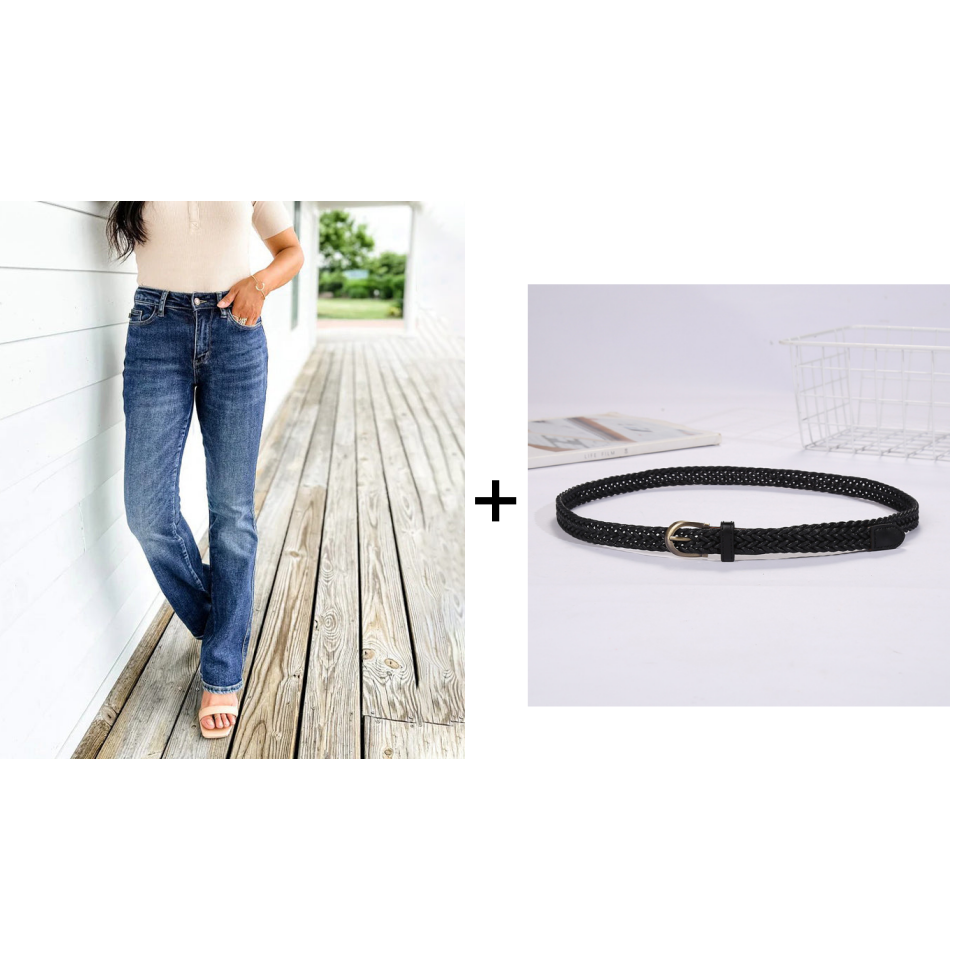 💥High Stretch Tummy Control Jeans👖