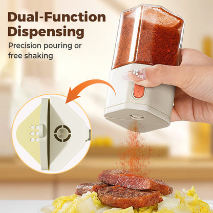 ✨Quantitative Dual Mouth Press-Type Spice Dispenser