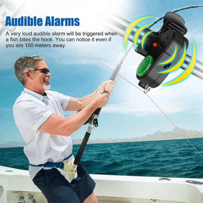 🎣Fishing bite indicator with sound and LED light🐠