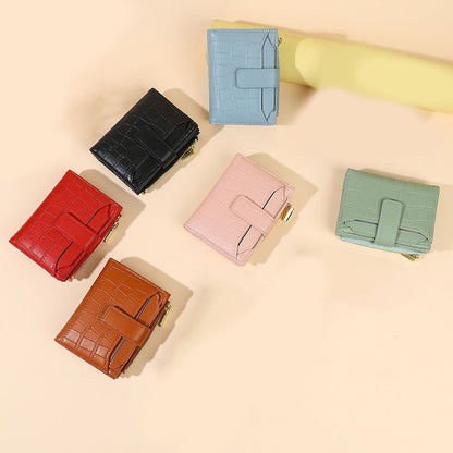💖Women’s Compact Solid Color Wallet