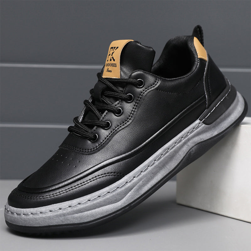 Men's Casual Comfortable PU Leather Sneakers