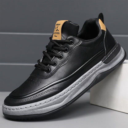 Men's Casual Comfortable PU Leather Sneakers