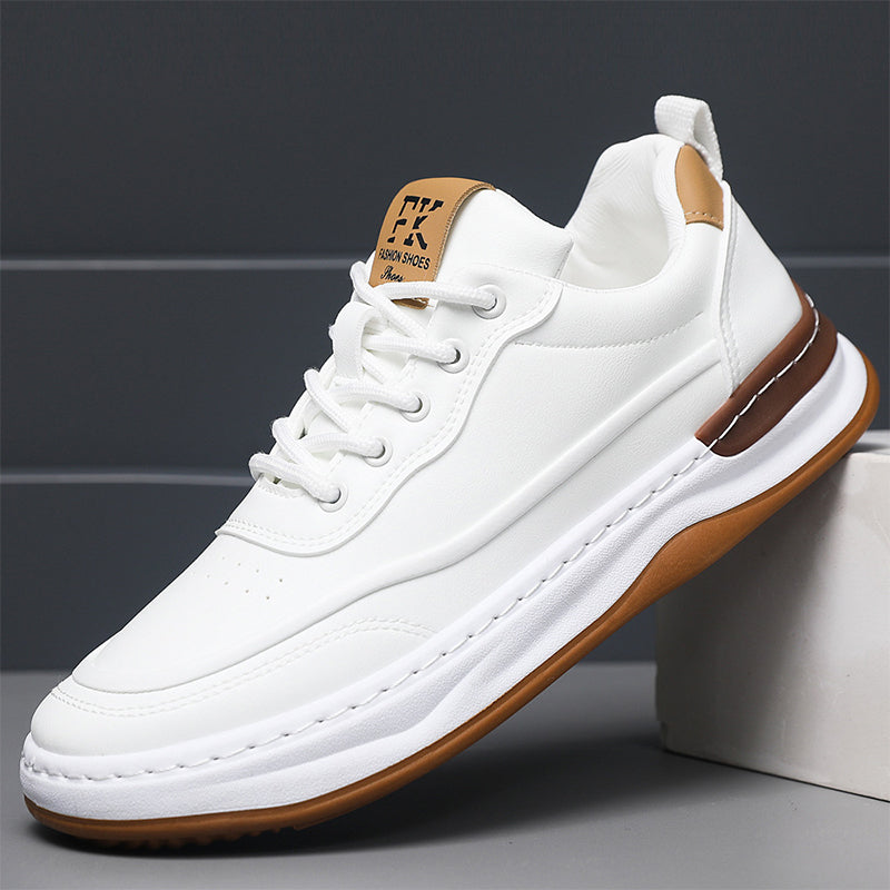Men's Casual Comfortable PU Leather Sneakers
