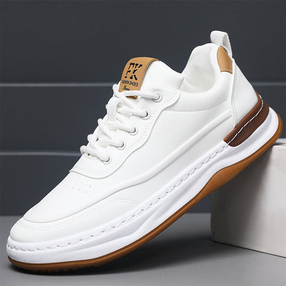 Men's Casual Comfortable PU Leather Sneakers