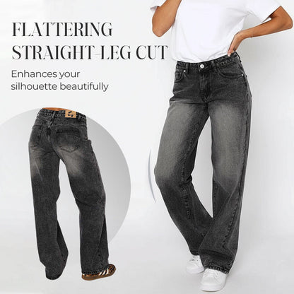 👖Women's Minimalist Straight-Leg Jeans