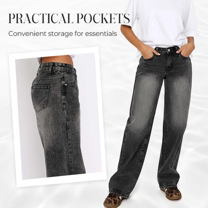 👖Women's Minimalist Straight-Leg Jeans