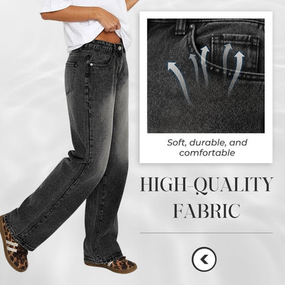 👖Women's Minimalist Straight-Leg Jeans