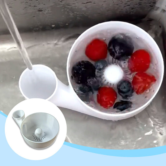 Automatic Fruit and Vegetable Washing Basket Using Water Flow