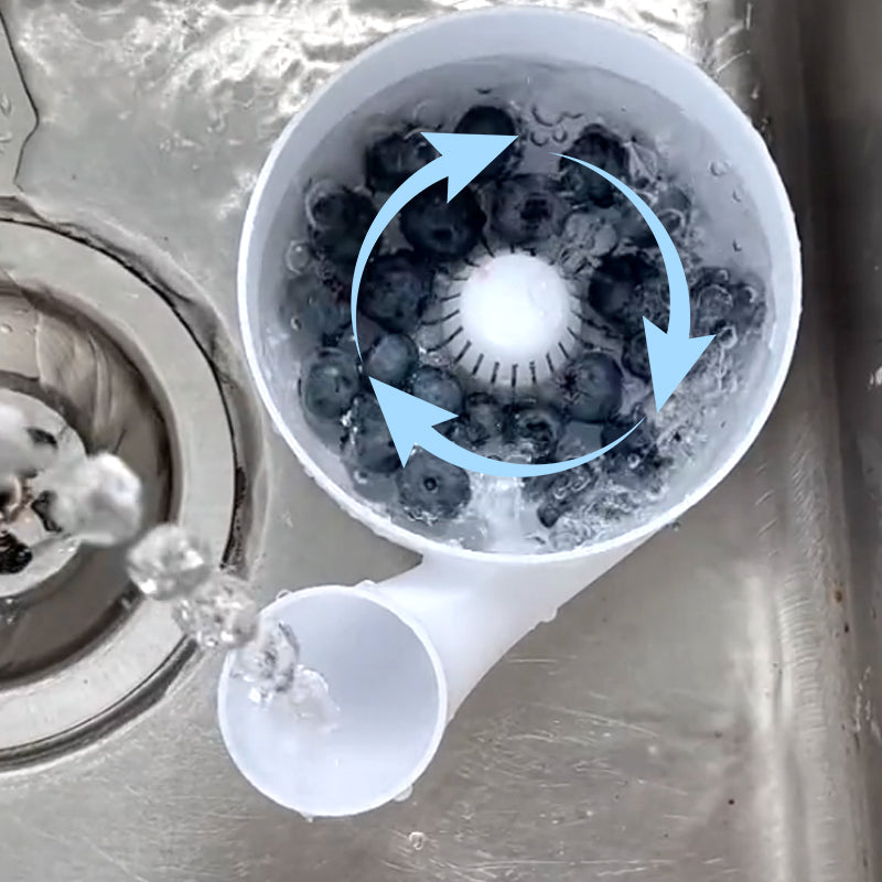 Automatic Fruit and Vegetable Washing Basket Using Water Flow