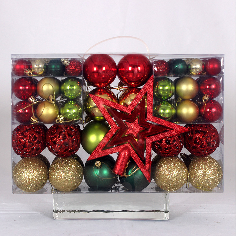 🎄101PCS Christmas Tree Baubles Ornament Set✨