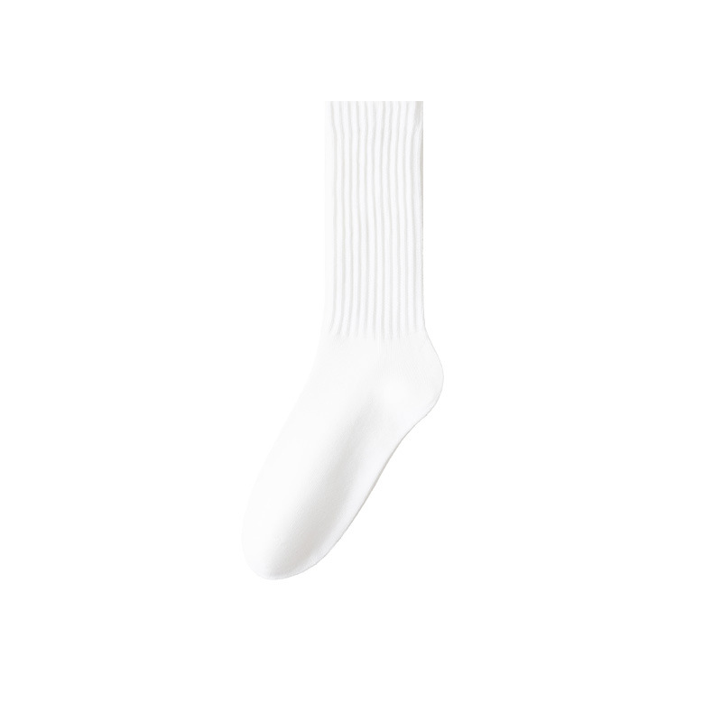Warm Women's Mid-Length Socks for Fall and Winter