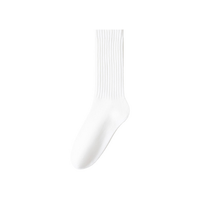 Warm Women's Mid-Length Socks for Fall and Winter