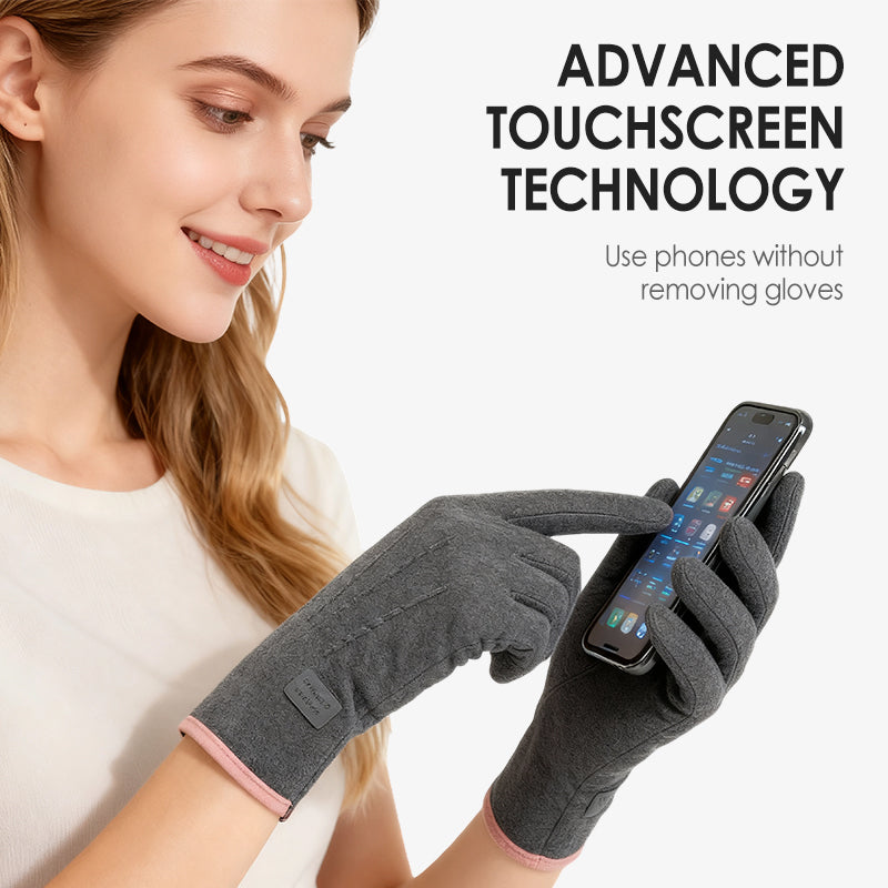🔥Windproof Warm Gloves with Touchscreen & Anti-Slip Grip