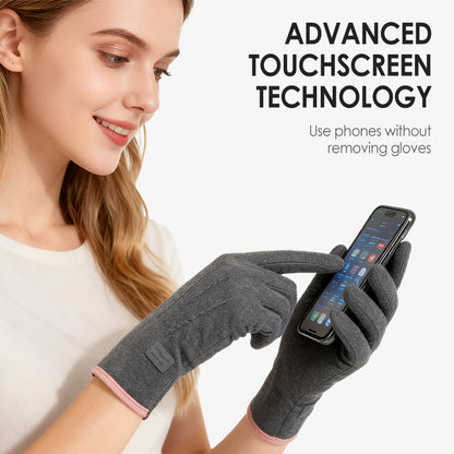🔥Windproof Warm Gloves with Touchscreen & Anti-Slip Grip