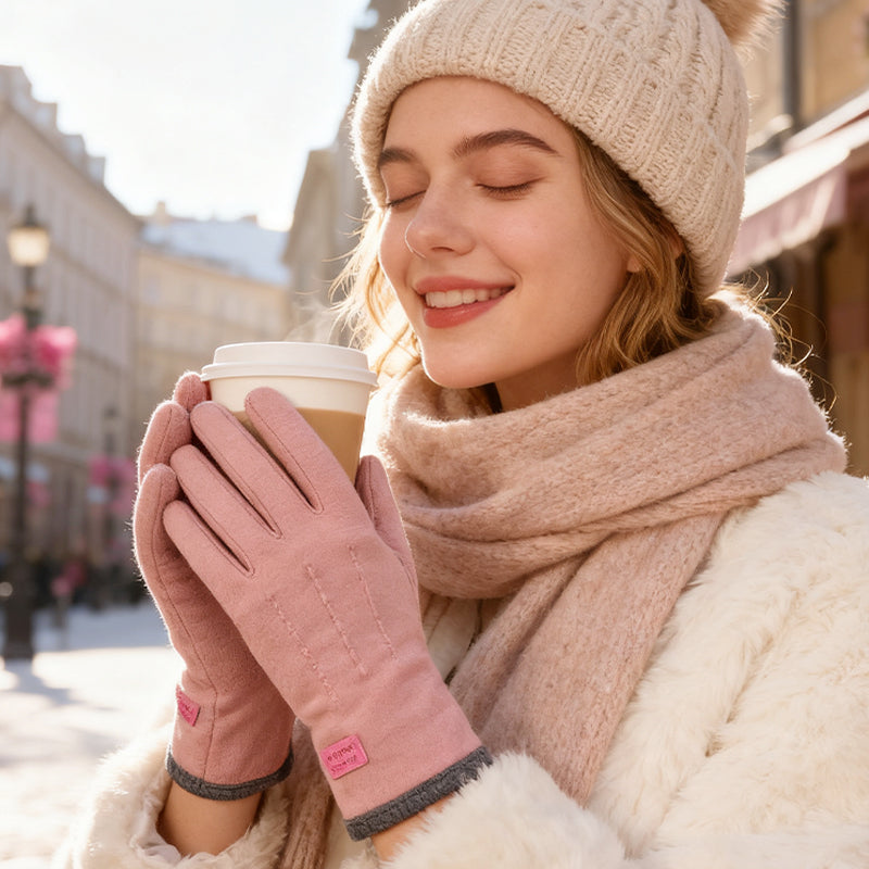 🔥Windproof Warm Gloves with Touchscreen & Anti-Slip Grip