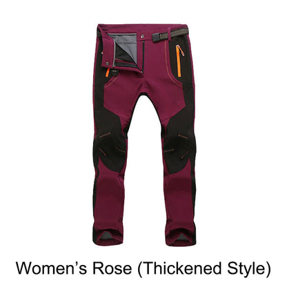 🍂Windproof Waterproof Warm Elastic Waist Hiking Pants