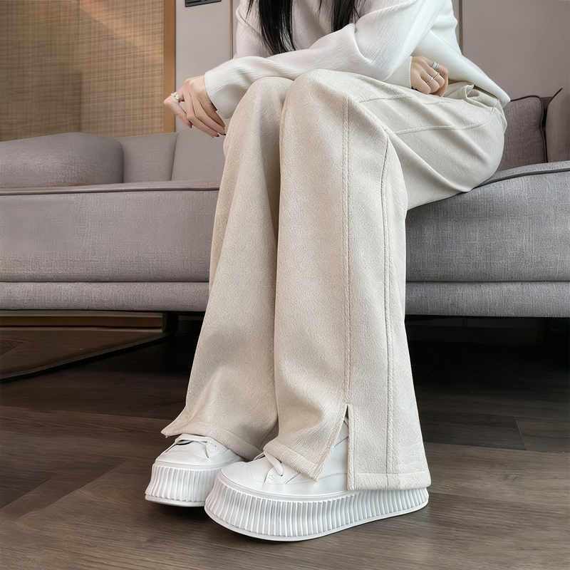 ⭐Women's Winter Straight-Leg High-Waisted Pants