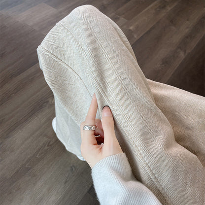 ⭐Women's Winter Straight-Leg High-Waisted Pants