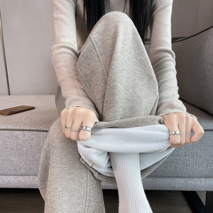 ⭐Women's Winter Straight-Leg High-Waisted Pants
