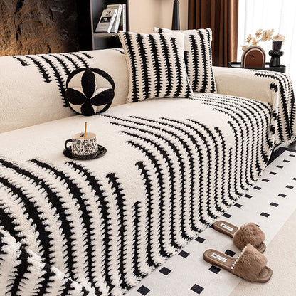 🛋️Soft Plush Non-Slip Couch Cover
